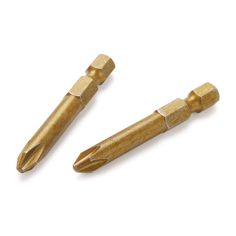 2" Driver Bit - 2 Piece - Recess or Bit Size:Phillips #2